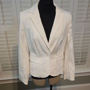 Apt. 9 Classic White Stretch Blazer